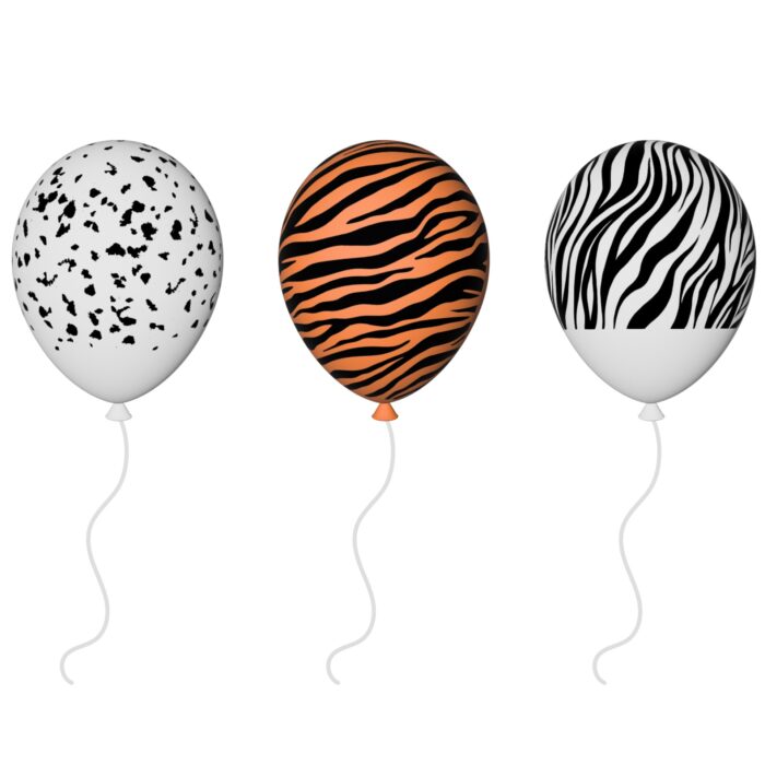 Animal Print Balloons