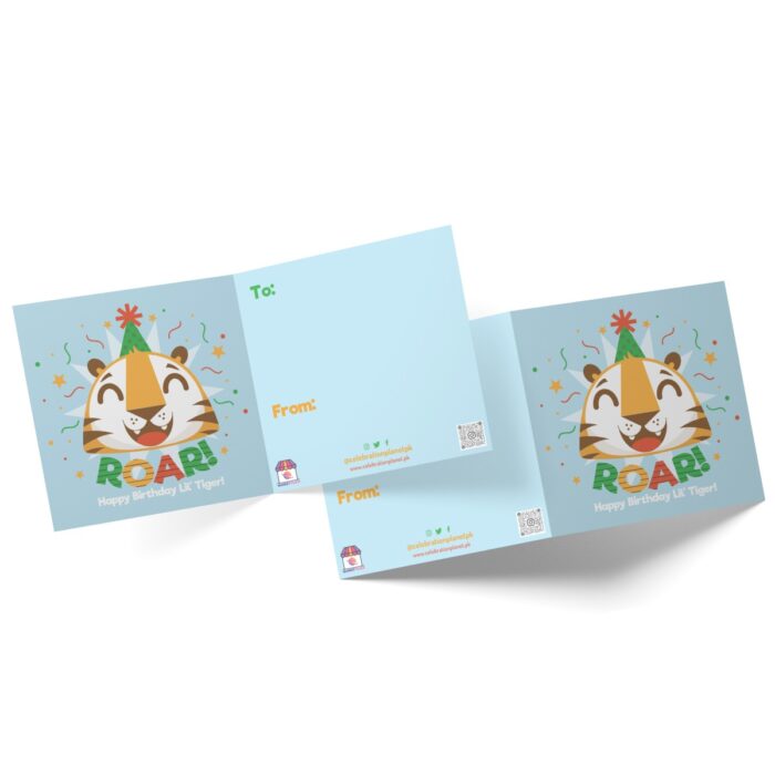 Lil' Tiger Birthday Card