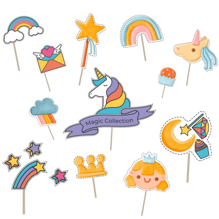 Unicorn Photo Props
