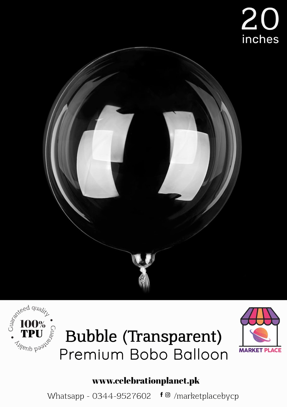 Bubble Bobo Balloons (20 inches)
