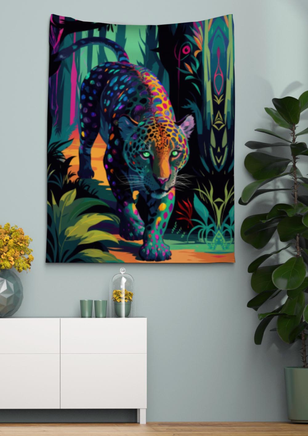 Exotic Wall Tapestry