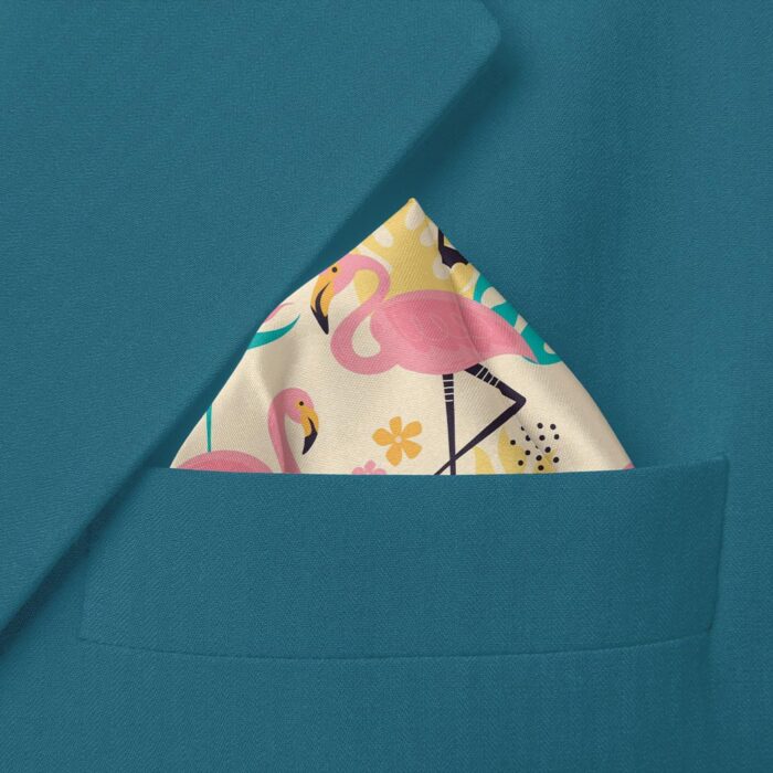 Flamingo Pocket Square