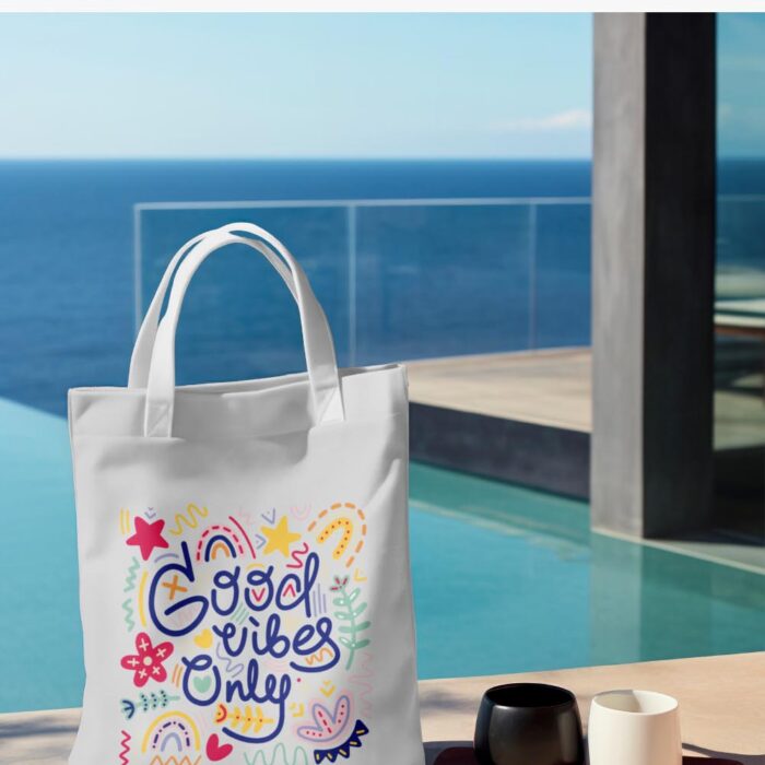 Good Vibes Only Tote Bag