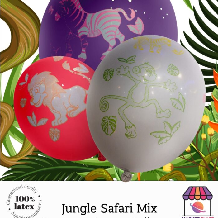 Jungle Safari Mix Balloons