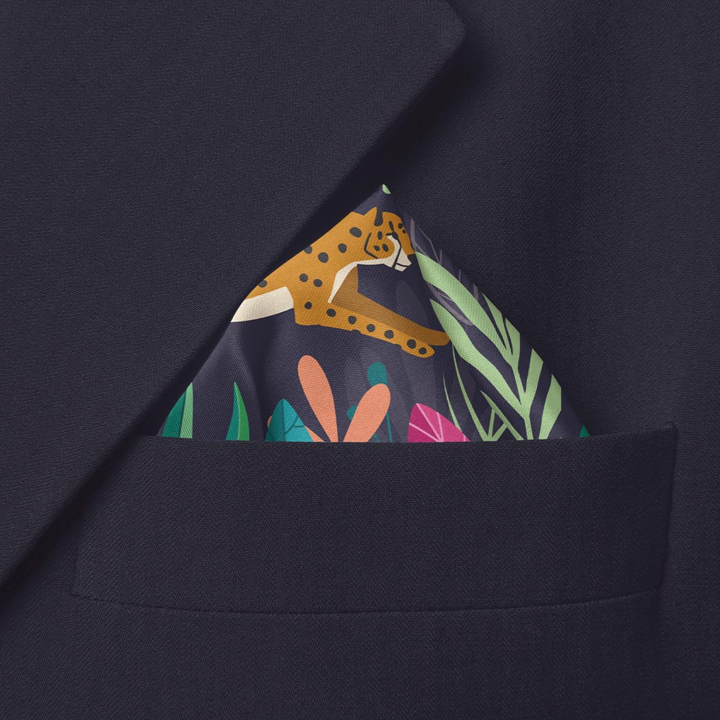 Wildcat Pocket Square