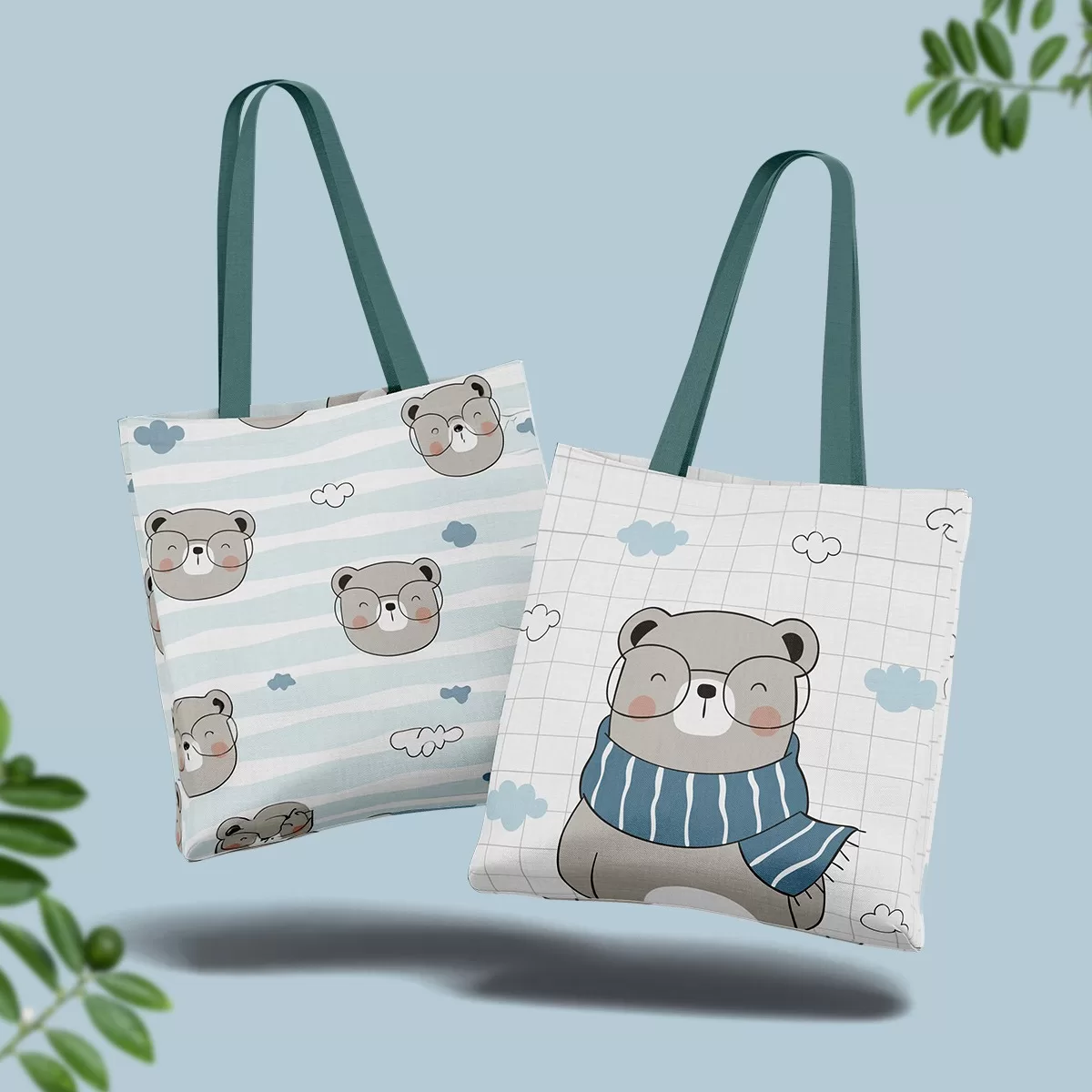 Bro Bear Tote Bag